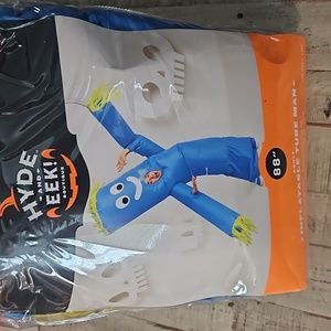 Inflatable tube man costume